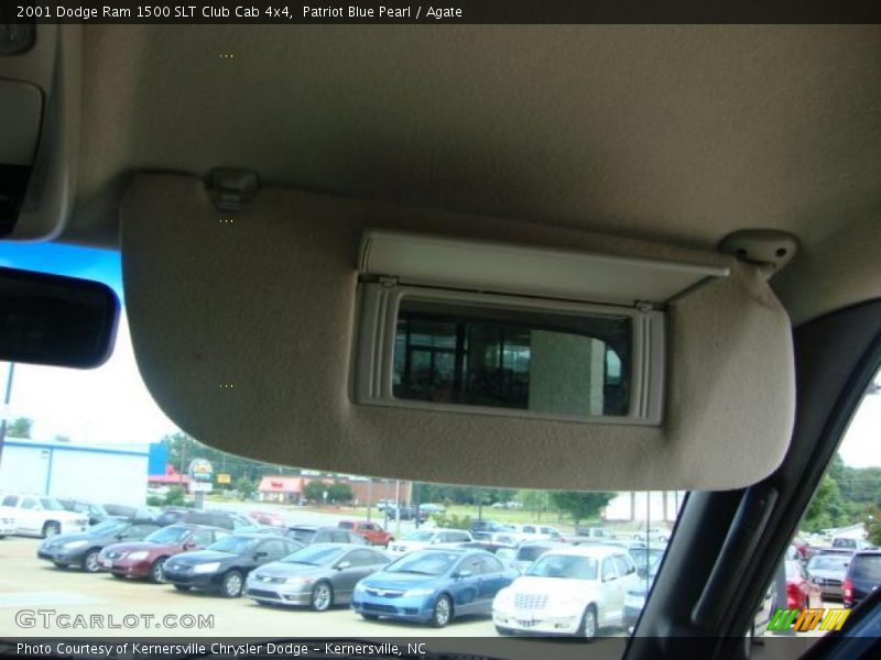 Patriot Blue Pearl / Agate 2001 Dodge Ram 1500 SLT Club Cab 4x4