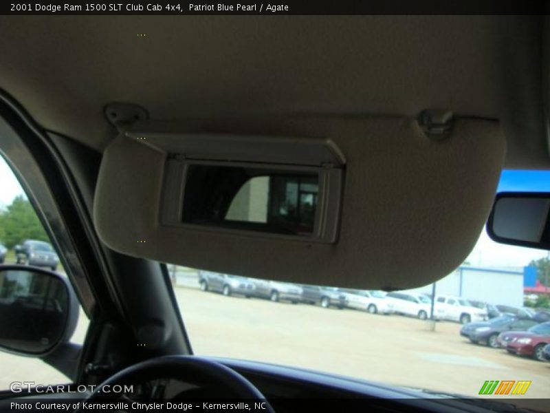 Patriot Blue Pearl / Agate 2001 Dodge Ram 1500 SLT Club Cab 4x4