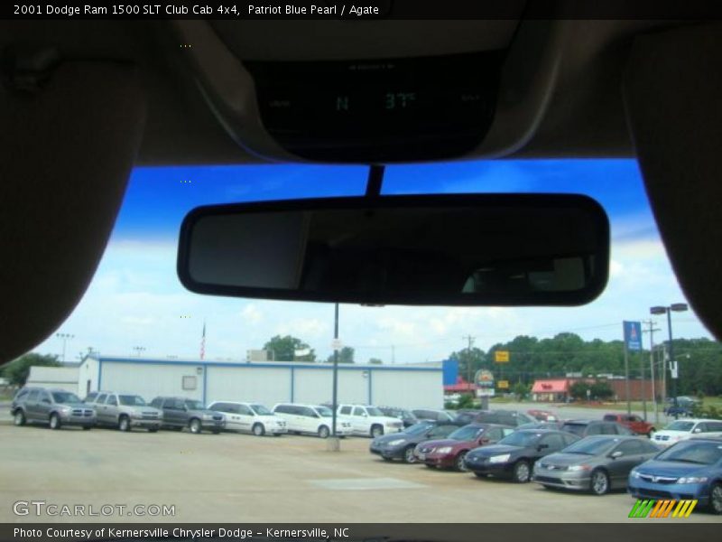 Patriot Blue Pearl / Agate 2001 Dodge Ram 1500 SLT Club Cab 4x4