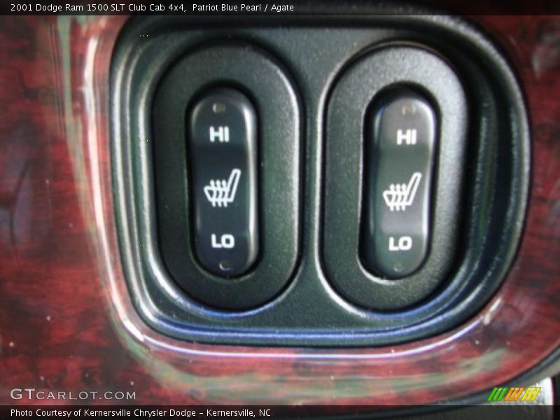 Patriot Blue Pearl / Agate 2001 Dodge Ram 1500 SLT Club Cab 4x4