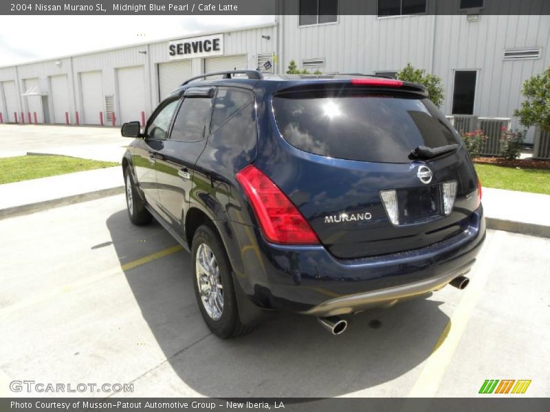 Midnight Blue Pearl / Cafe Latte 2004 Nissan Murano SL