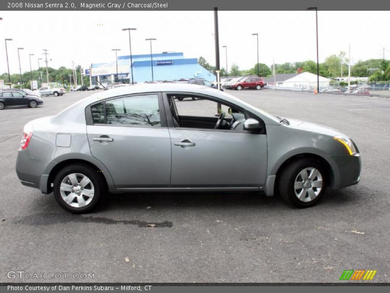 Magnetic Gray / Charcoal/Steel 2008 Nissan Sentra 2.0