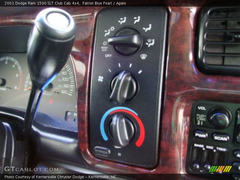 Patriot Blue Pearl / Agate 2001 Dodge Ram 1500 SLT Club Cab 4x4