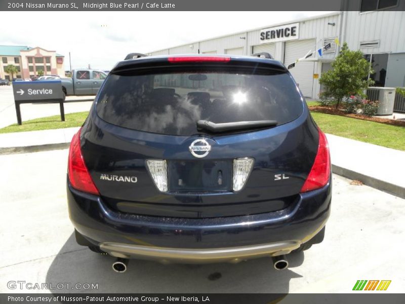 Midnight Blue Pearl / Cafe Latte 2004 Nissan Murano SL