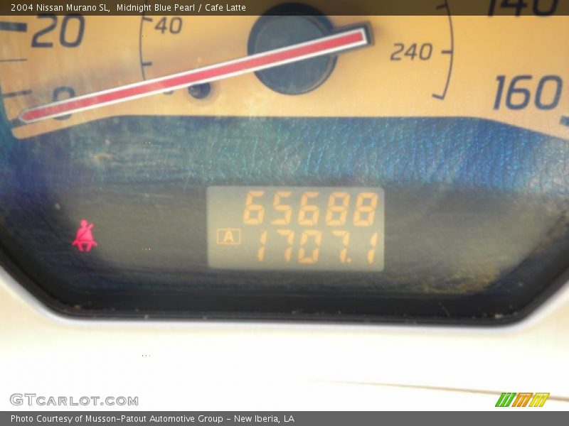 Midnight Blue Pearl / Cafe Latte 2004 Nissan Murano SL