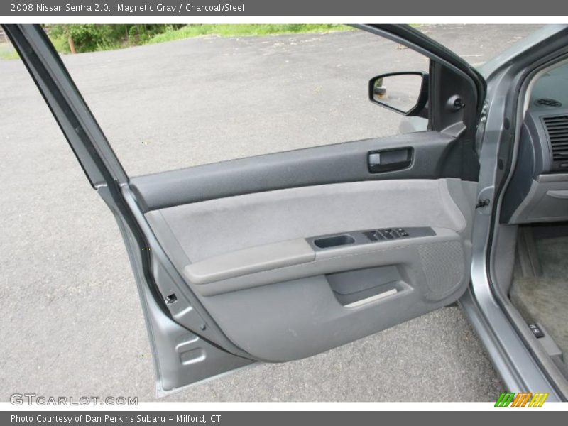 Magnetic Gray / Charcoal/Steel 2008 Nissan Sentra 2.0