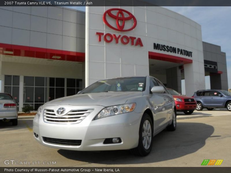 Titanium Metallic / Ash 2007 Toyota Camry XLE V6