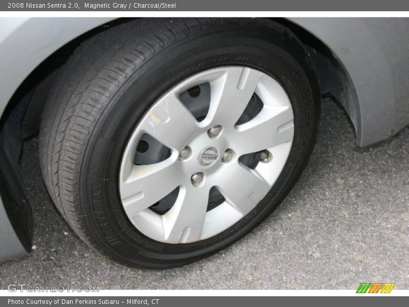 Magnetic Gray / Charcoal/Steel 2008 Nissan Sentra 2.0