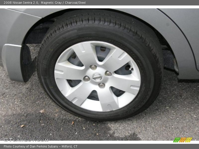 Magnetic Gray / Charcoal/Steel 2008 Nissan Sentra 2.0