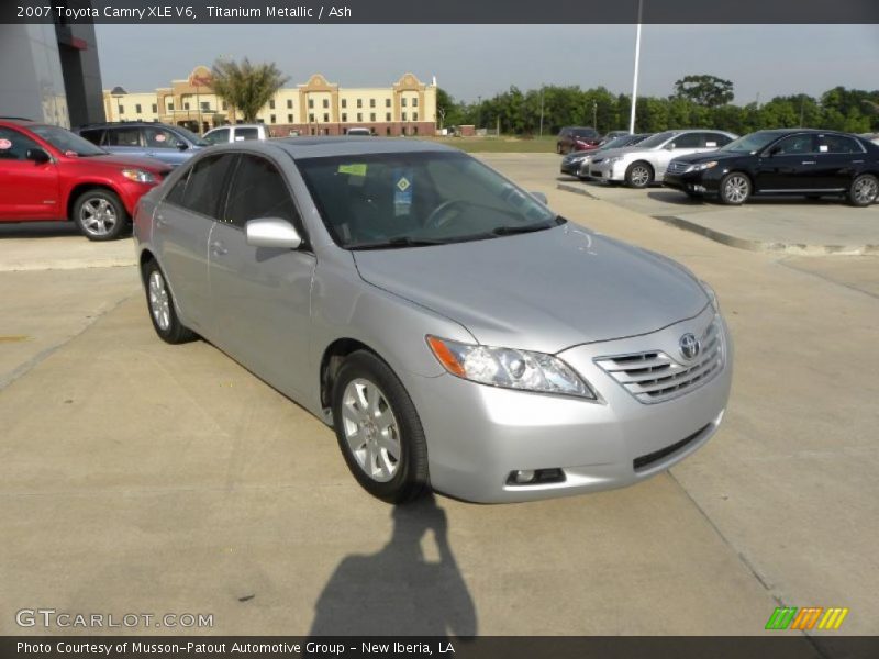 Titanium Metallic / Ash 2007 Toyota Camry XLE V6