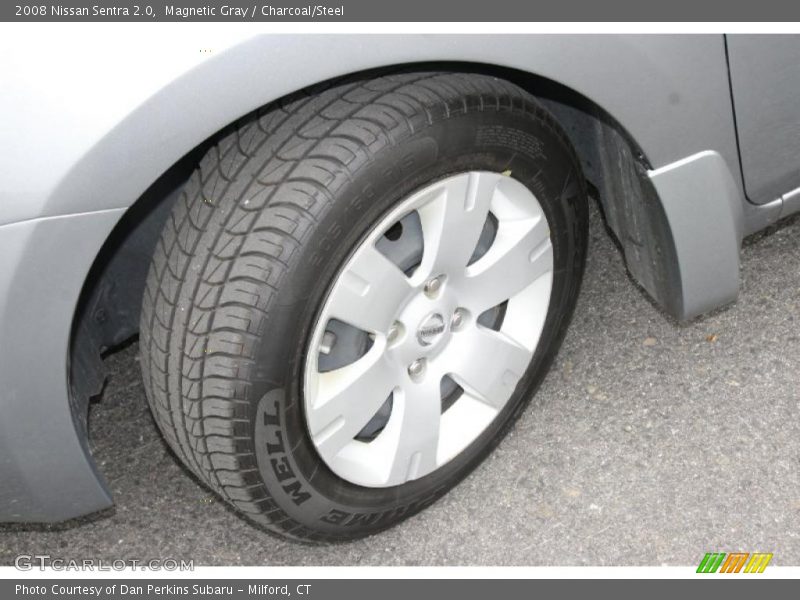Magnetic Gray / Charcoal/Steel 2008 Nissan Sentra 2.0