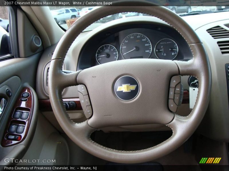White / Cashmere Beige 2007 Chevrolet Malibu Maxx LT Wagon