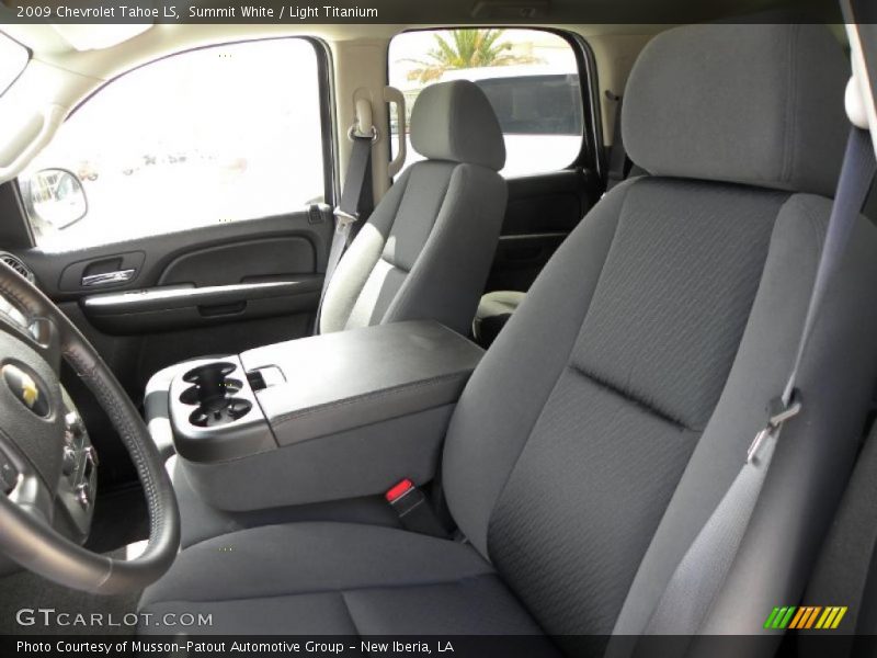 Summit White / Light Titanium 2009 Chevrolet Tahoe LS