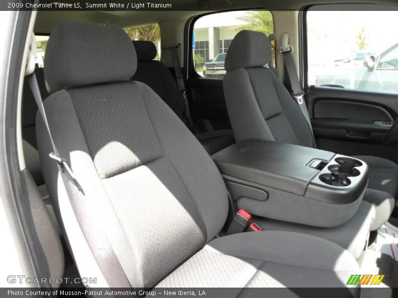 Summit White / Light Titanium 2009 Chevrolet Tahoe LS