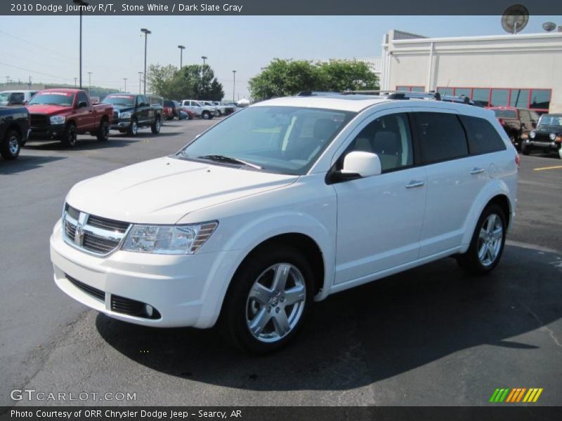 Stone White / Dark Slate Gray 2010 Dodge Journey R/T