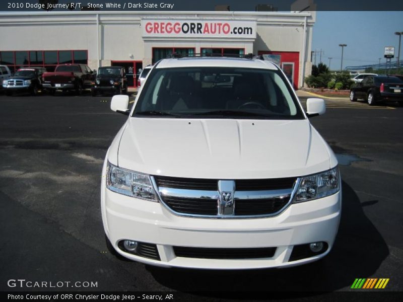 Stone White / Dark Slate Gray 2010 Dodge Journey R/T