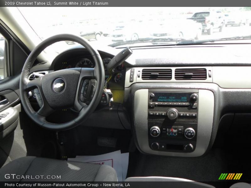 Summit White / Light Titanium 2009 Chevrolet Tahoe LS