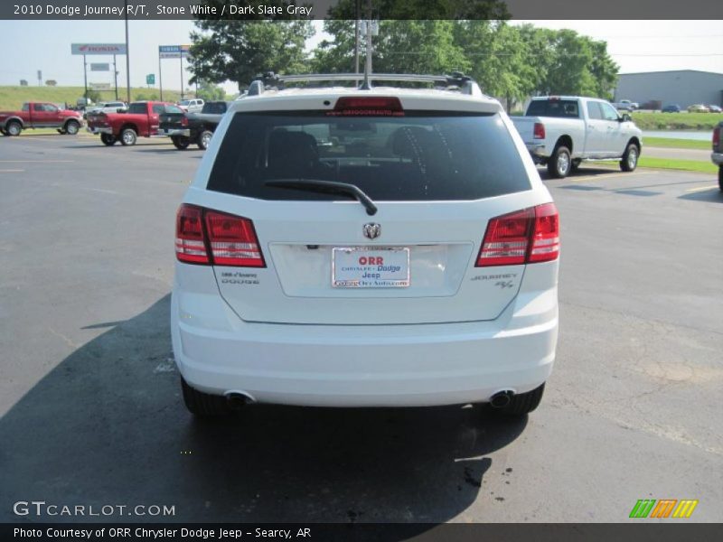 Stone White / Dark Slate Gray 2010 Dodge Journey R/T