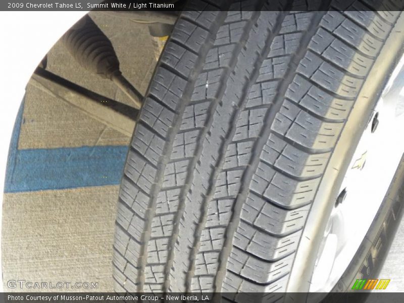 Summit White / Light Titanium 2009 Chevrolet Tahoe LS