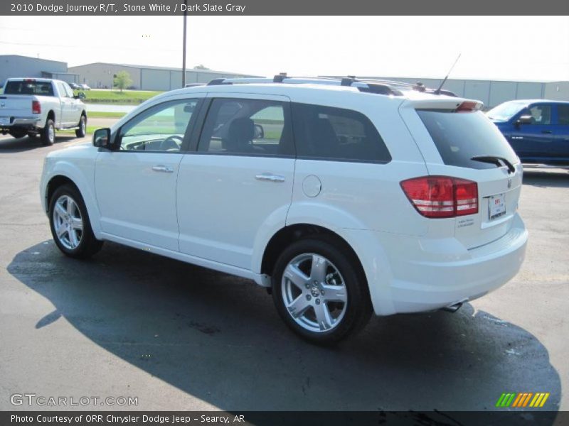 Stone White / Dark Slate Gray 2010 Dodge Journey R/T