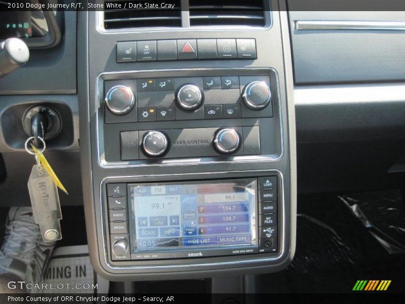 Stone White / Dark Slate Gray 2010 Dodge Journey R/T