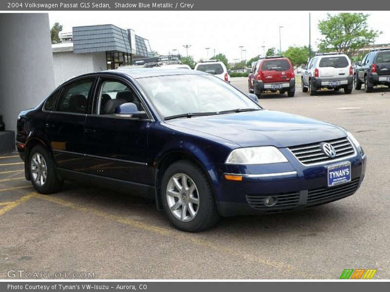 Shadow Blue Metallic / Grey 2004 Volkswagen Passat GLS Sedan