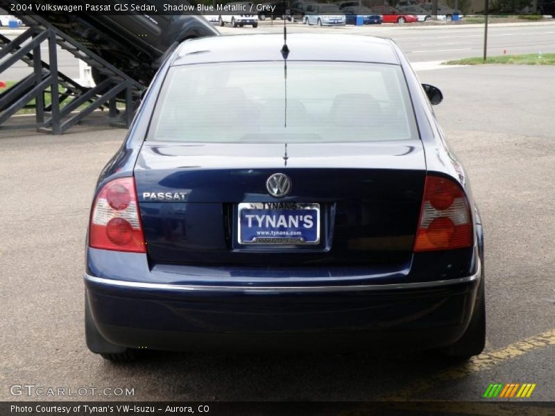 Shadow Blue Metallic / Grey 2004 Volkswagen Passat GLS Sedan