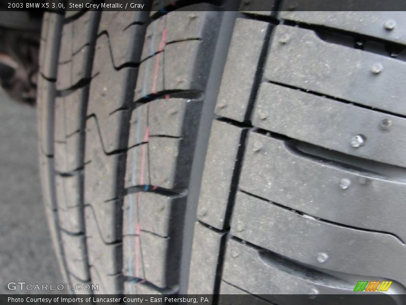 Steel Grey Metallic / Gray 2003 BMW X5 3.0i