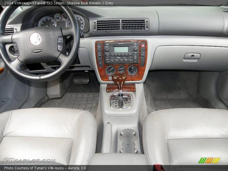 Shadow Blue Metallic / Grey 2004 Volkswagen Passat GLS Sedan