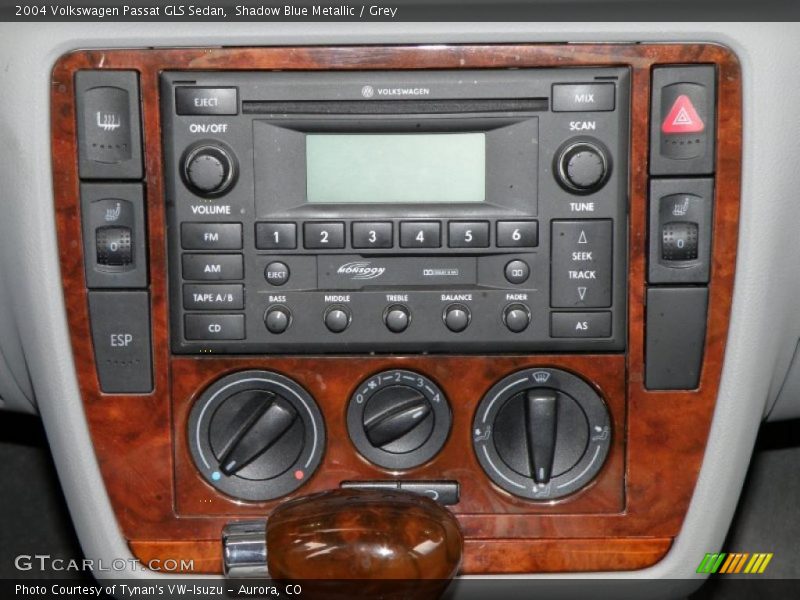 Shadow Blue Metallic / Grey 2004 Volkswagen Passat GLS Sedan