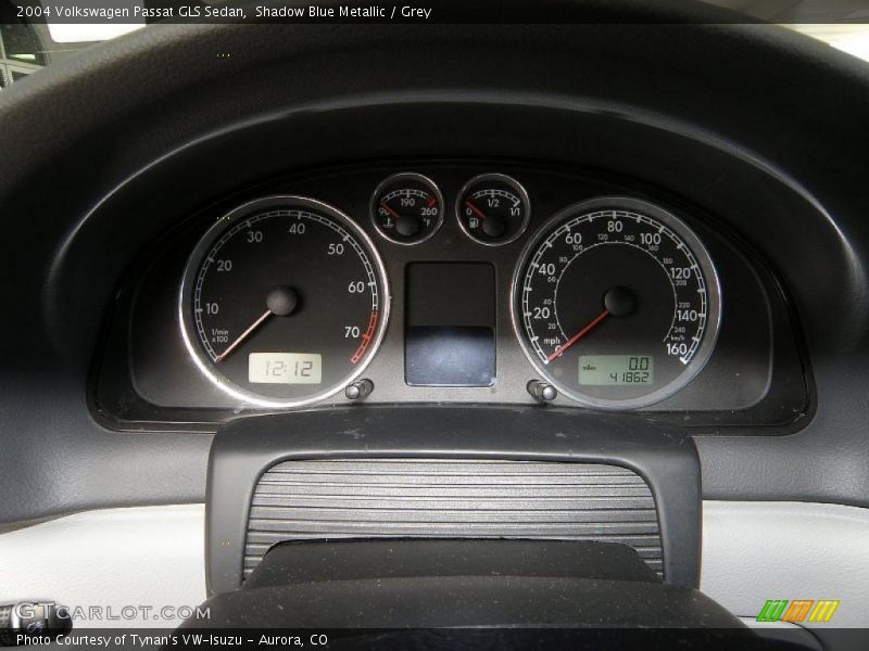 Shadow Blue Metallic / Grey 2004 Volkswagen Passat GLS Sedan