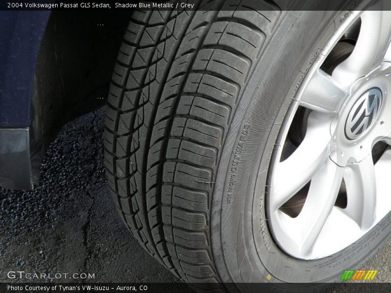 Shadow Blue Metallic / Grey 2004 Volkswagen Passat GLS Sedan