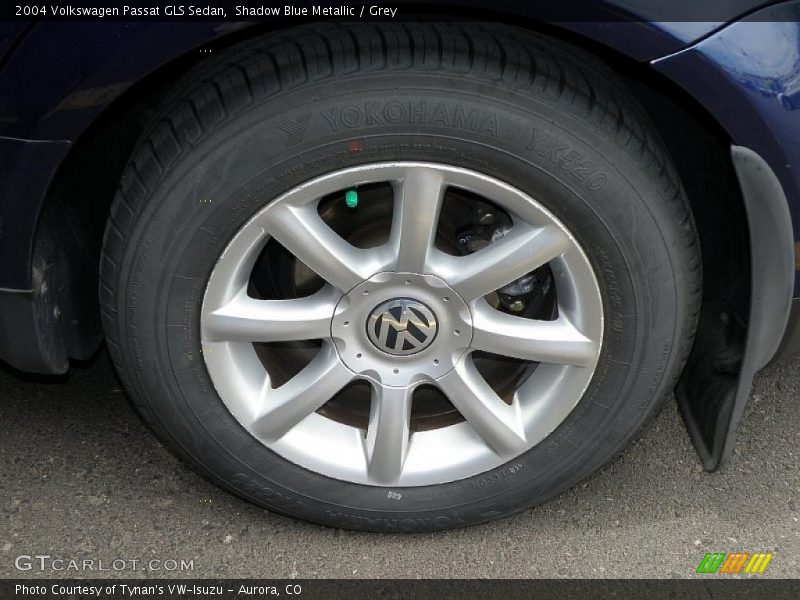 Shadow Blue Metallic / Grey 2004 Volkswagen Passat GLS Sedan