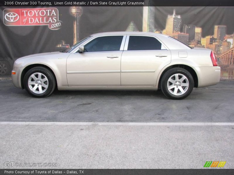 Linen Gold Metallic / Dark Slate Gray/Light Graystone 2006 Chrysler 300 Touring