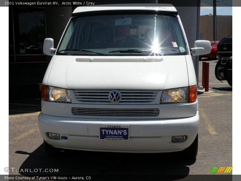 Arctic White / Grey 2001 Volkswagen EuroVan MV