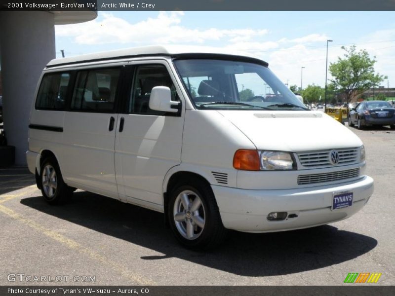 Arctic White / Grey 2001 Volkswagen EuroVan MV