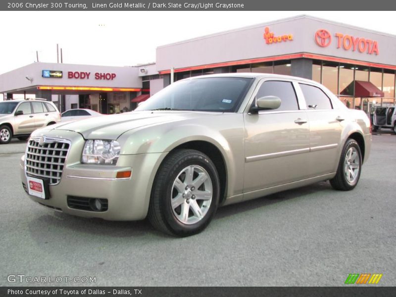Linen Gold Metallic / Dark Slate Gray/Light Graystone 2006 Chrysler 300 Touring