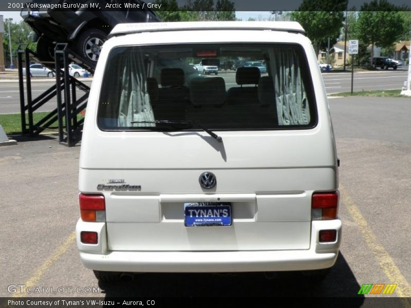 Arctic White / Grey 2001 Volkswagen EuroVan MV