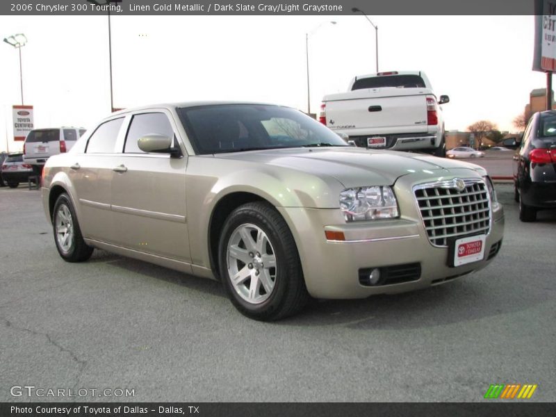 Linen Gold Metallic / Dark Slate Gray/Light Graystone 2006 Chrysler 300 Touring