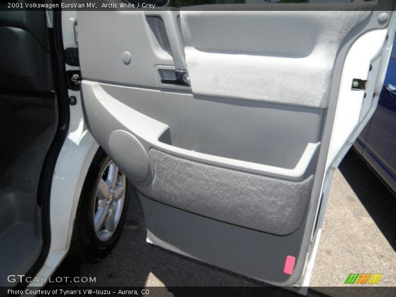 Arctic White / Grey 2001 Volkswagen EuroVan MV