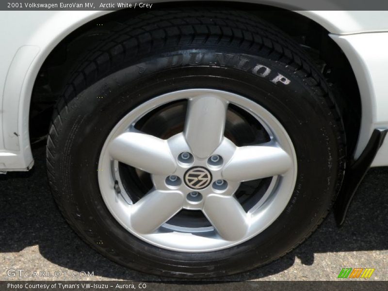 Arctic White / Grey 2001 Volkswagen EuroVan MV