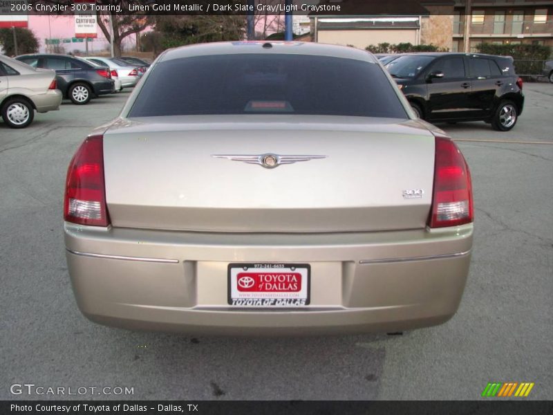 Linen Gold Metallic / Dark Slate Gray/Light Graystone 2006 Chrysler 300 Touring