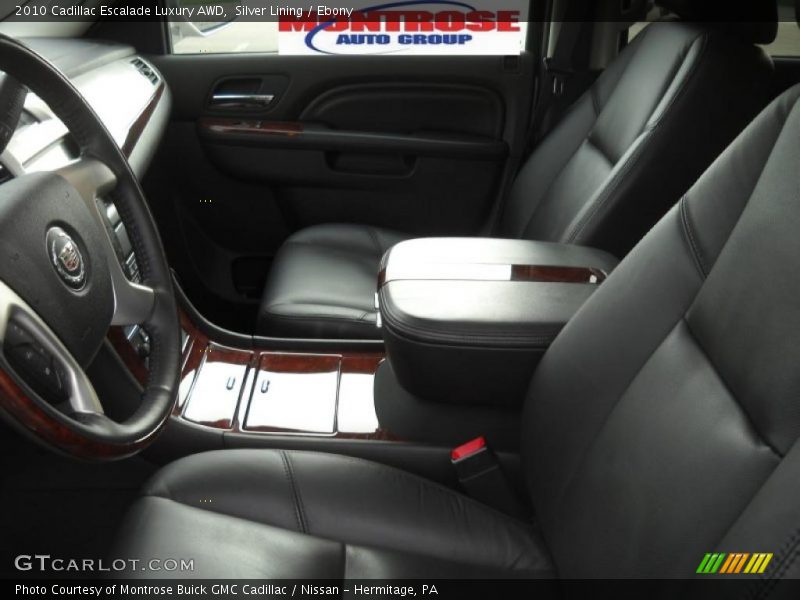 Silver Lining / Ebony 2010 Cadillac Escalade Luxury AWD