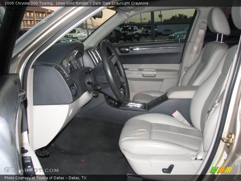 Linen Gold Metallic / Dark Slate Gray/Light Graystone 2006 Chrysler 300 Touring