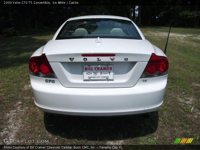 Ice White / Calcite 2009 Volvo C70 T5 Convertible