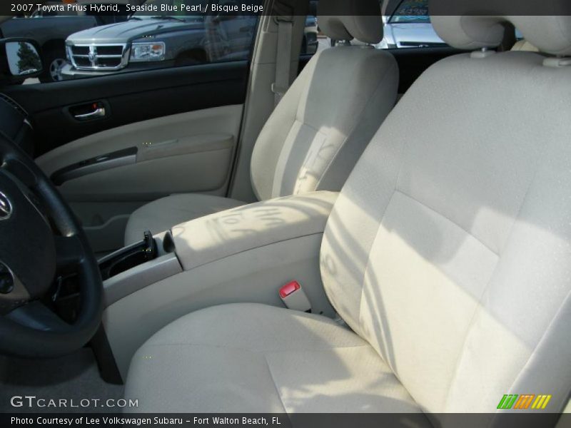 Seaside Blue Pearl / Bisque Beige 2007 Toyota Prius Hybrid