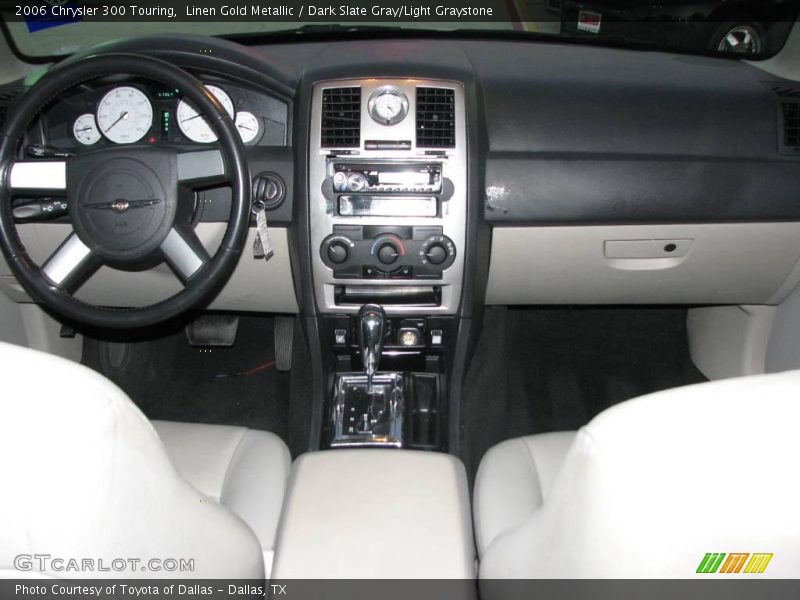 Linen Gold Metallic / Dark Slate Gray/Light Graystone 2006 Chrysler 300 Touring