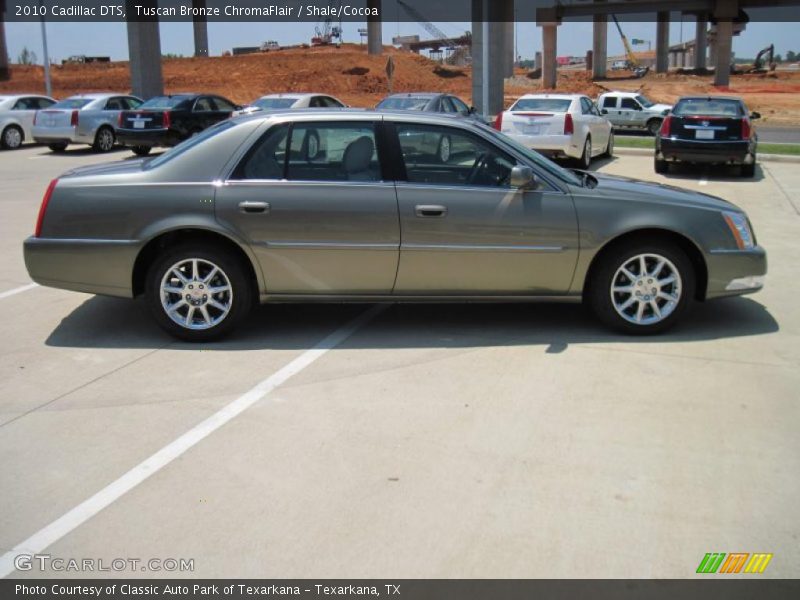 Tuscan Bronze ChromaFlair / Shale/Cocoa 2010 Cadillac DTS