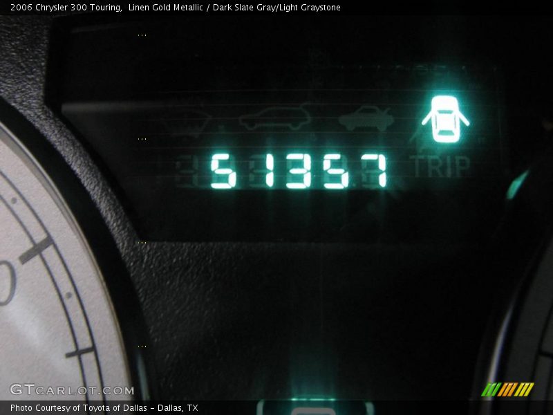 Linen Gold Metallic / Dark Slate Gray/Light Graystone 2006 Chrysler 300 Touring