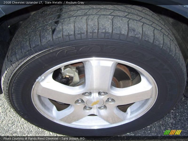 Slate Metallic / Medium Gray 2008 Chevrolet Uplander LT